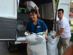 高溫下，愛心涌現(xiàn)