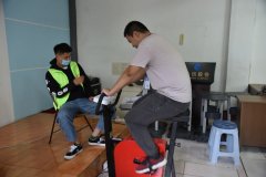 公司職工參與全國第五次國民體質(zhì)監(jiān)測(cè)